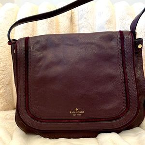 Kate Spade ♠️ Pratt Street Rianne Leather& suede Bag. Impeccable condition!